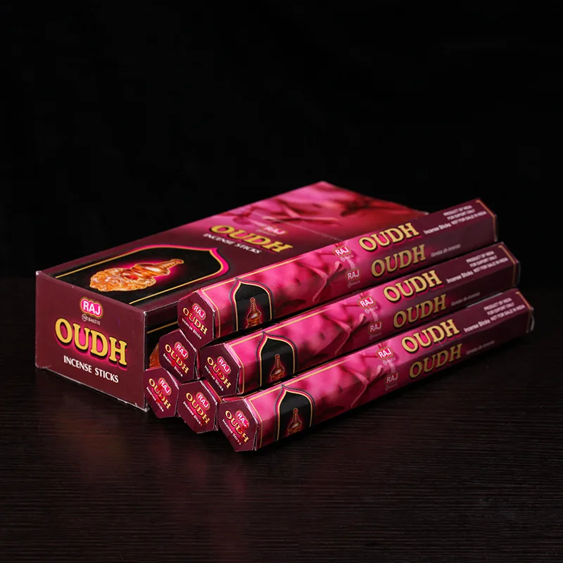 T OUDH ручной работы Индийские ароматические палочки 3/6 трубки Индия линия палки Ладан ароматы для дома не включает в себя Ладан горелки
