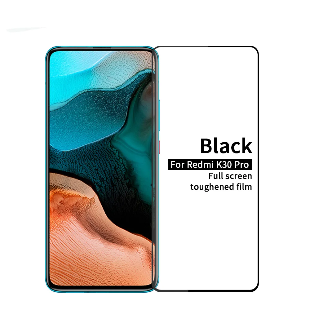 2 шт. закаленное стекло для Xiaomi Redmi K30 Pro защита экрана Mi Little Poco F2 Полное покрытие 3D