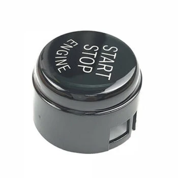 

Black Engine Start Stop Switch Button Cover Trim For BMW F20 F30 F10 F01 F48 F16