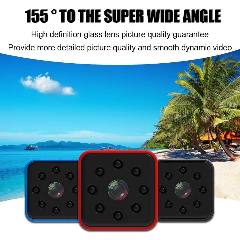 Najtaniej Mini kamera WIFI kamera FULL HD 1080P z Night Vision wodoodporny powłoki czujnik CMOS kamera SQ11 SQ12 SQ13 SQ23