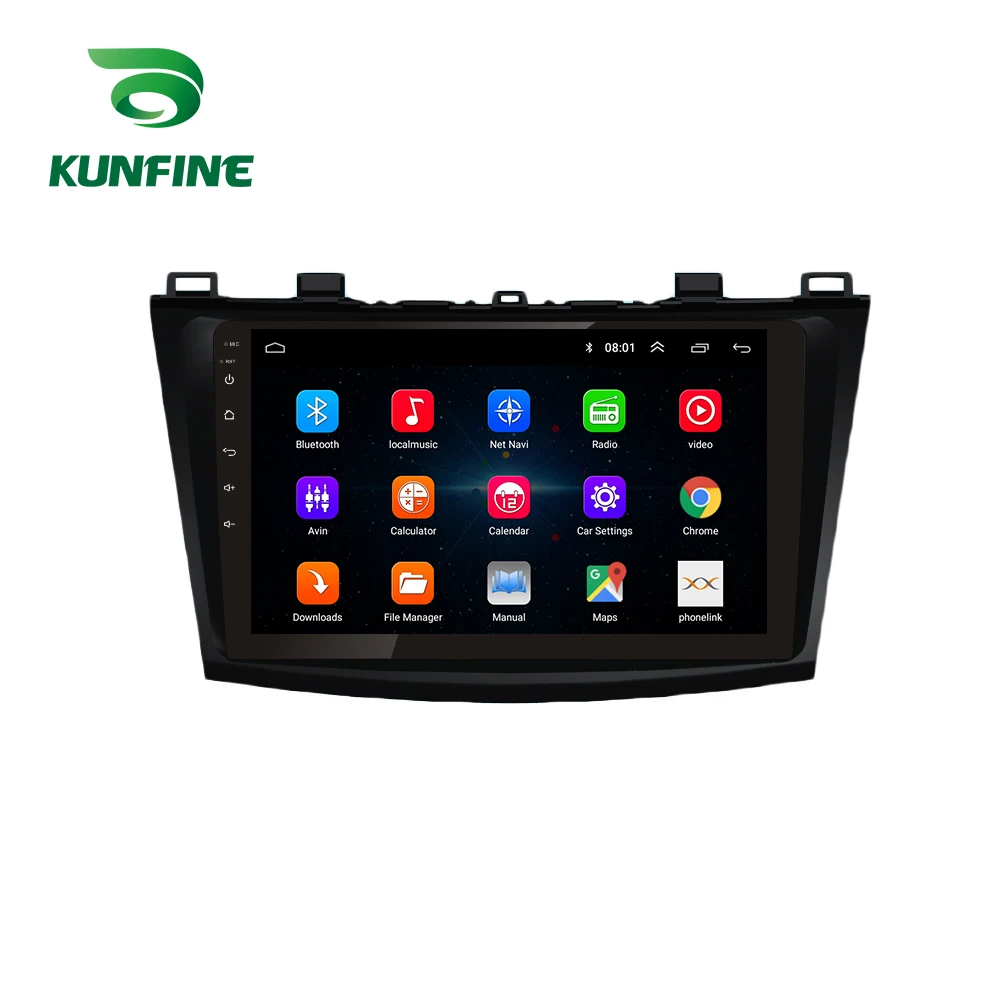 Android 10 0 Восьмиядерный автомобильный DVD-плеер с GPS-навигацией для MAZDA 3 2011 2012 2013 2014 2015