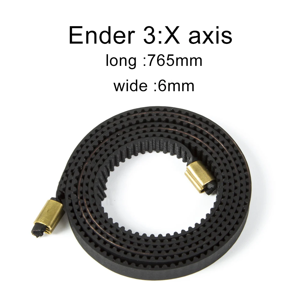 CREALITY 3D Ender-3/Ender-3 Pro GT2-6mm Timing Belt X Axis And Y Axis For Ender-3/Ender-3 pro Printer Timing Belt Accessories