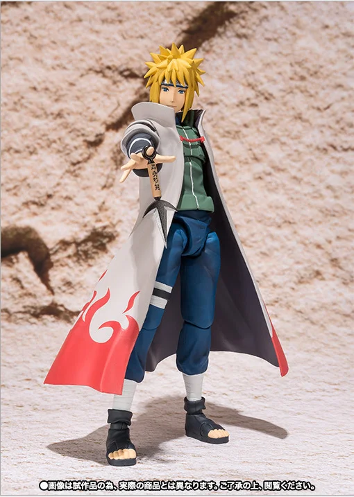 Аниме Naruto Shippuden Namikaze Minato фигурка shf Minato Namikaze фигурка ПВХ Коллекционная модель игрушки кукла подарок 14 см