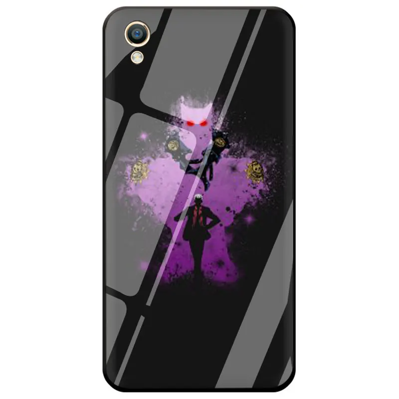 EWAU аниме JoJo убийца queen закаленное Стекло чехол для телефона чехол для OPPO A7 A5s AX7 AX5s A37 A77 A7X F3 F5 F7 F9 F11 Pro - Цвет: G5