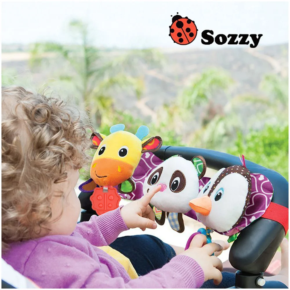 Sozzy музыкальные детские игрушки детская коляска кроватка подвесная мобиль
