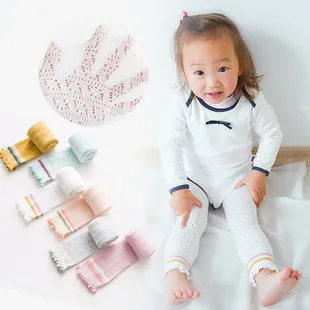Детские тонкие кружевные носки, милые хлопковые весенне-летние сетчатые носки принцессы в японском стиле для маленьких девочек