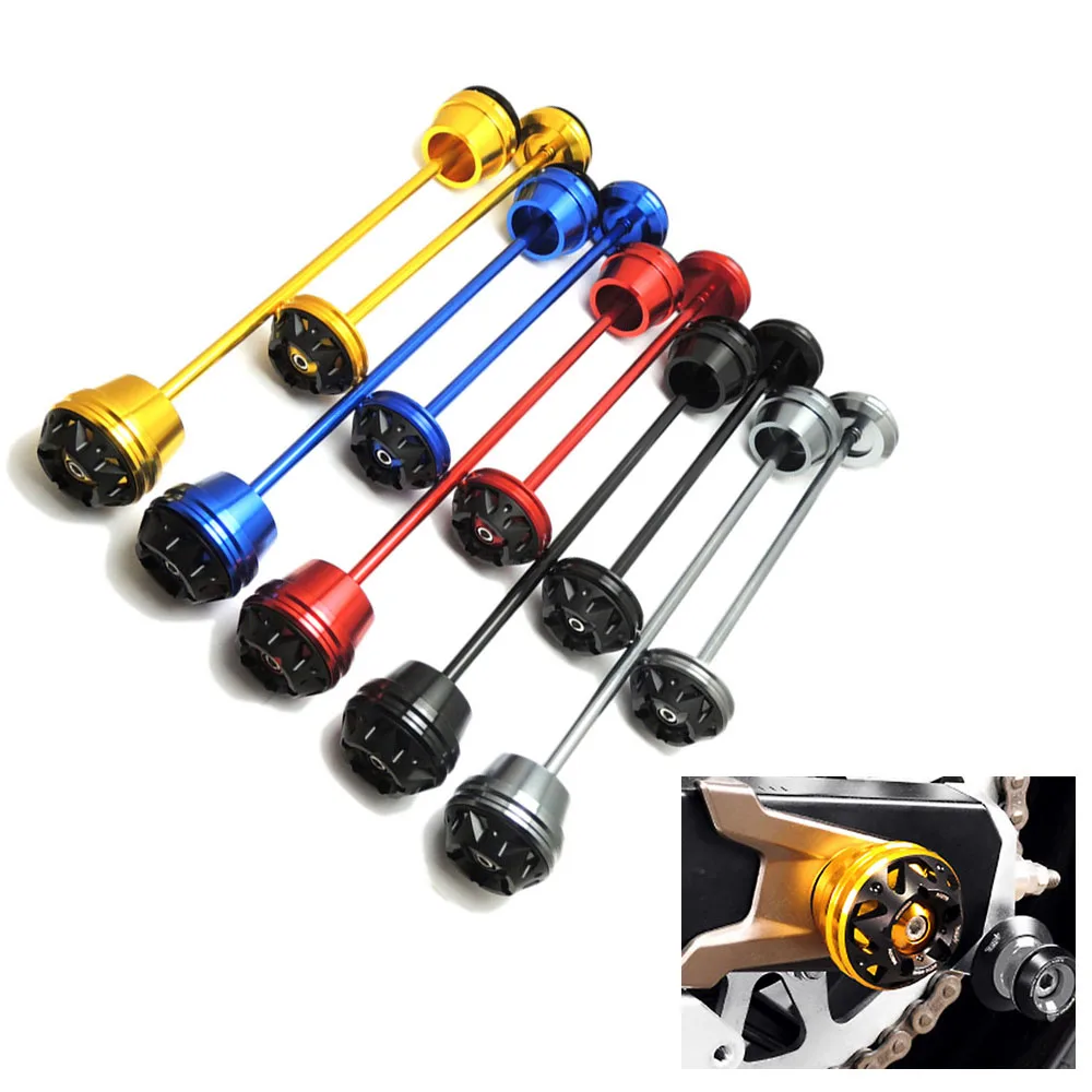Motorcycle Front &amp Rear Wheel Fork Axle Sliders Cap Crash Protector For BMW S1000XR 2015-2017 S1000RR 2010-2017 S1000R 14-17 HP4 |
