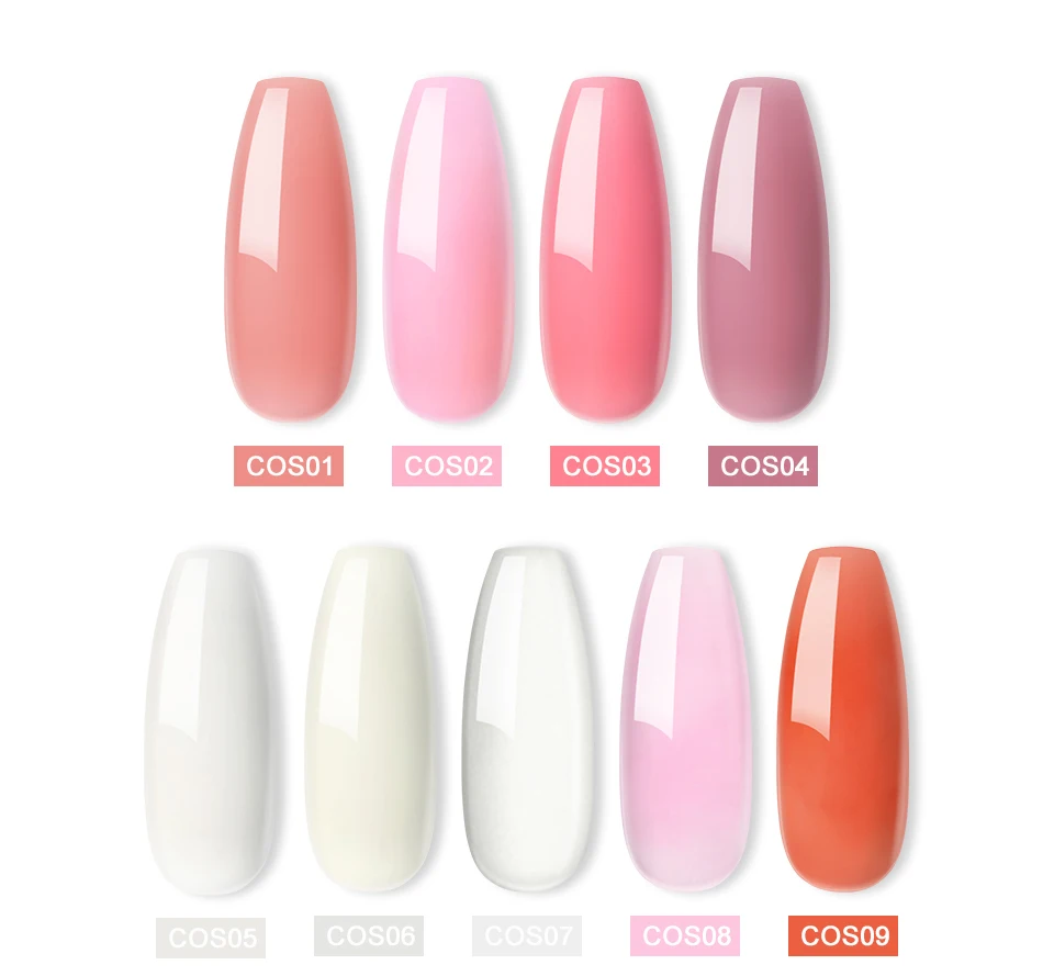 Secador de Construção Rápida para Extensões do Unha Navio de ru Gel com Lâmpada do Unha Prego Poli Manicure Conjunto Acrílico Construtor Jelly Gel 9 gel com lâmpada do prego secador de