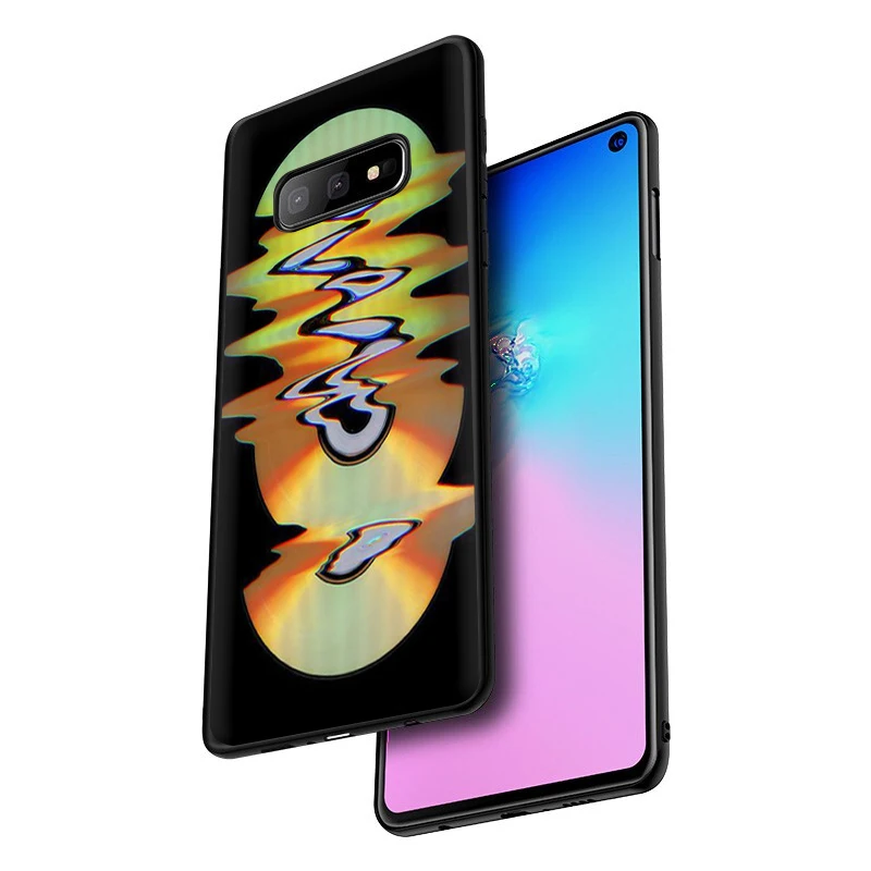 Силиконовый чехол для телефона EWAU с абстрактными блестками Samsung S6 S7 Edge S8 S9 S10 Note 8 9