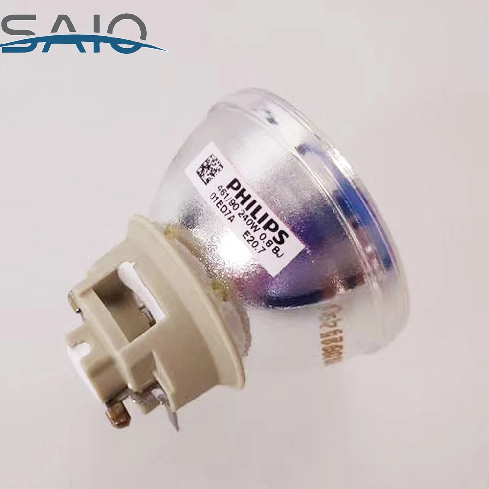 

SAIO оригинальный 240 Вт Запасная лампа 5j.jgp05001 для BenQ MW809ST, MW826ST, MX808ST, MX825ST UHP 240/170W 0,8 E20.7 проектор