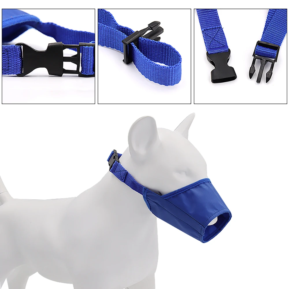 Adjustable Dog Muzzle Breathable Dog Mouth Cover Muzzle Collar Anti Barking Pet Mouth Muzzles Dogs Accessories dog muzzle