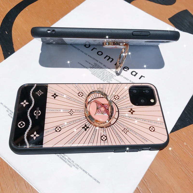 Чехол для телефона для iphone 11 Pro Max X XS XR чехол с кольцом-держателем для iphone 6 6S 7 8 Plus для iphone 7plus чехол