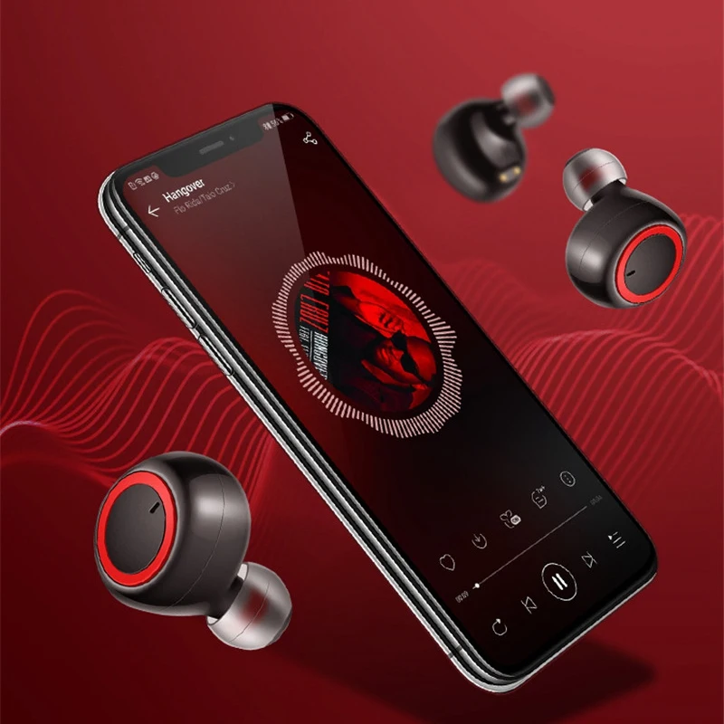 Bluetooth Headset 5 0 Binaural Call Bluetooth Headset Mini Sports Headset