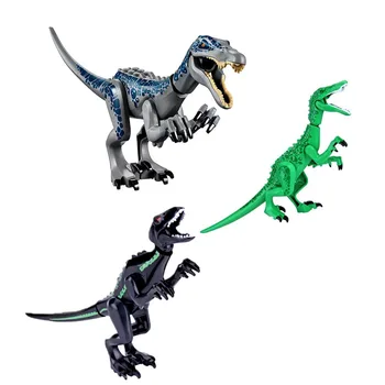 

NewJurassic World 2 Tyrannosaurus Carnotaurus Building Blocks Dinosaurs Figures Bricks Assemble Kids Toys