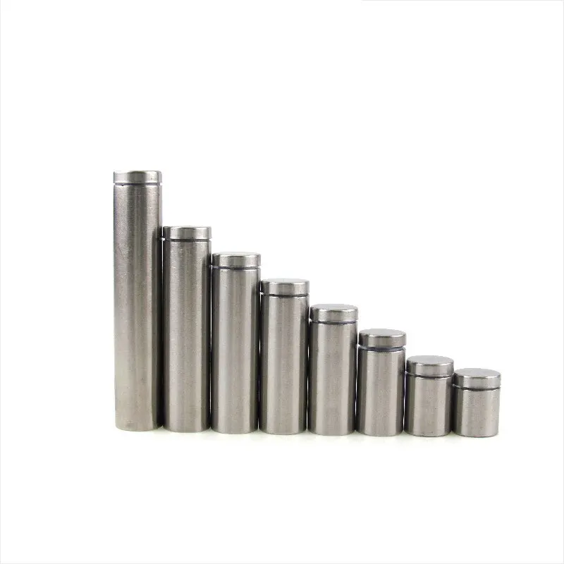 

Glass Fasteners Diameter 25mm Stainless Steel Acrylic Advertisement Standoffs Pin Nails Billboard Fixing Screws Hardware