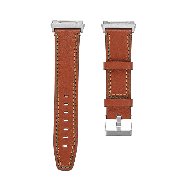 Сменный ремешок из искусственной кожи для часов Fitbit Ionic, умный Браслет, спортивные ремешки для часов, регулируемый браслет, аксессуар