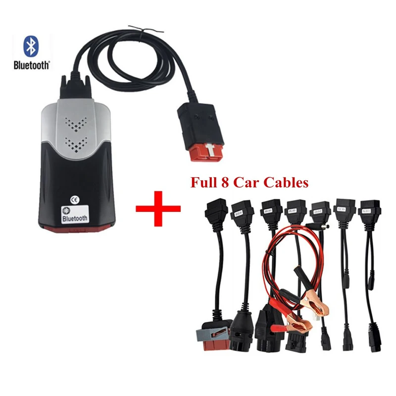 VD DS150E CDP 2019 новый vci obd2 obdii диагностический инструмент с bluetooth сканер инструмент автомобиль грузовик VD TCS CDP Pro Plus для delphis