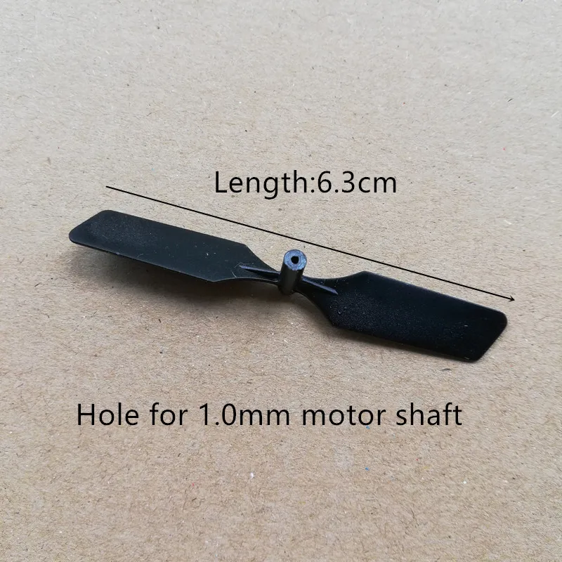 R/C Helicopter Tail Blades Rotors Props Propellers For RC Mini Model Toys Copter Spare Parts 3