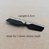 R/C Helicopter Tail Blades Rotors Props Propellers For RC Mini Model Toys Copter Spare Parts 3