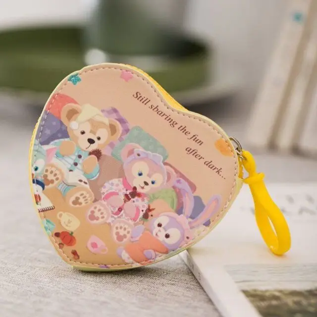Япония мультфильм Сан-х Дональд Мелодия любовь сердце форма ПУ, кожаная Монета Кошельки с брелоком сумки детские подарки