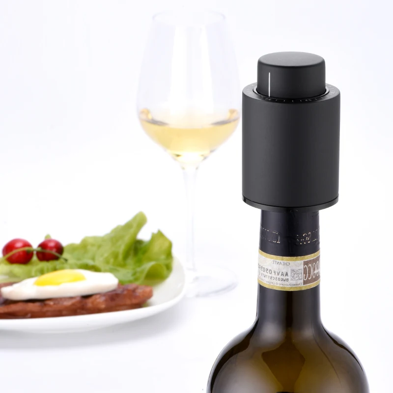 Plastic Vacuum Wine Bottle Stopper Sealed Storage Vacuum Memory Electric Corks