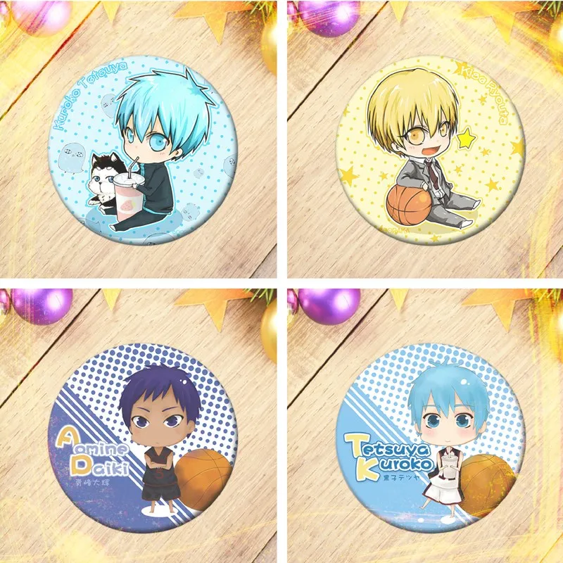 Бейдж Kuroko's для баскетбола Аниме Kuroko No Basuke Q версия мультяшная фигурка Tetsuya