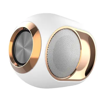 

Creative Personality Golden Egg Wireless Speaker Card Subwoofer Fm Wireless Audio Outdoor Sports Audio Gifts