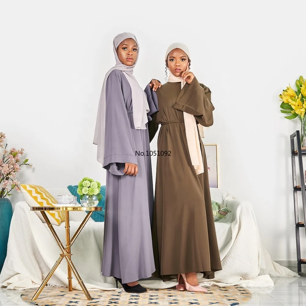 Eid Mubarek Abaya Дубай Турция мусульманская мода хиджаб платье кафтан одежда платья для