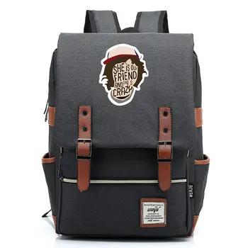 

Fashion TV Series Stranger Things Demogorgon Buckle Children School bag Teenagers Student Schoolbags Women Bagpack Men Backpack