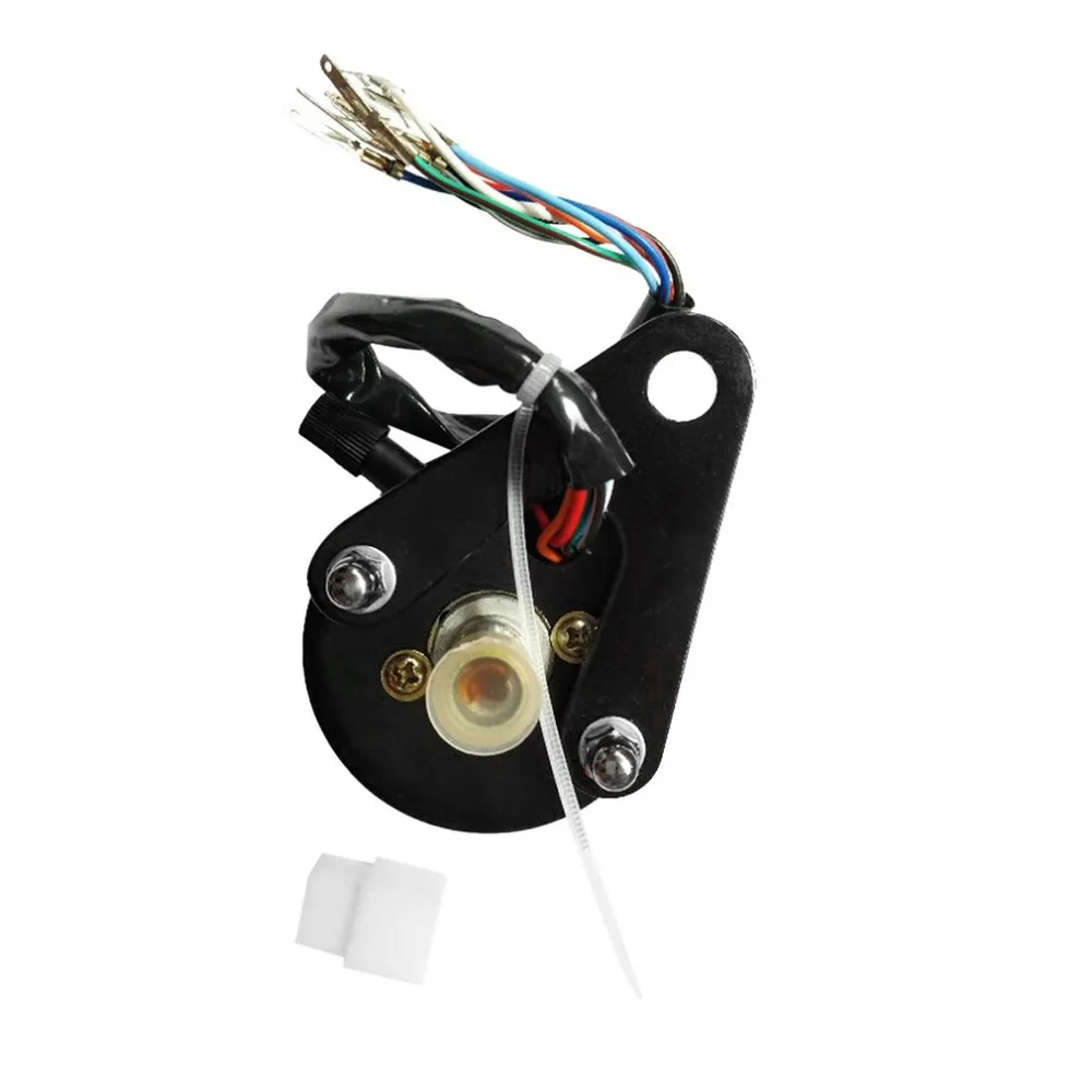 New Universal Motorcycle Speedometer Odometer Gauge Dual Speed Meter with LCD Indicator Vintage Modification Accessory