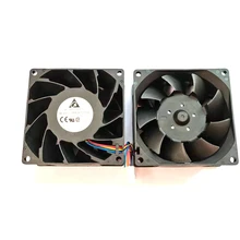Ventilateur de refroidissement axial pour serveur de contrôle de la température, 2 pièces/lot, 12V, 2,34 a, 4 broches, 80x80x38mm