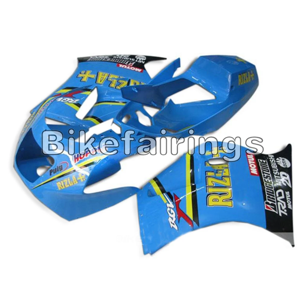 

Blue Rizla Fairing Kit For Suzuki RGV250 VJ21 Plastic Panels Covers Bodywork Cowling Shell Casing ABS Bike Hulls 1988 1989 88 89