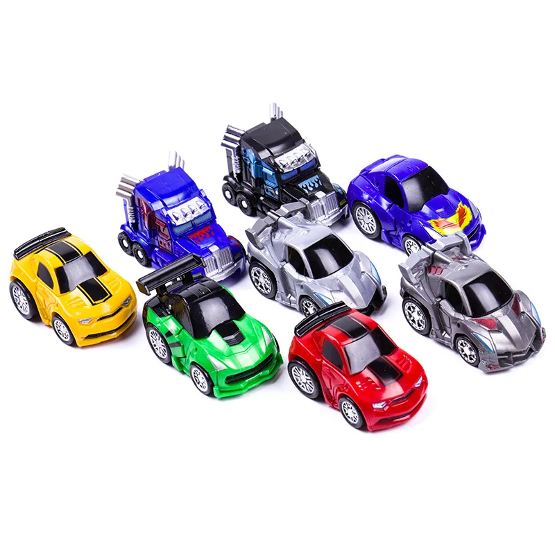

Transforming Toy Jingang Cute Mini Small Car Mini Transforming Autobot with Pockets Toy