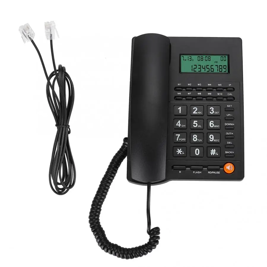 Домашний стационарный телефон telefone телефонный Идентификатор вызывающего