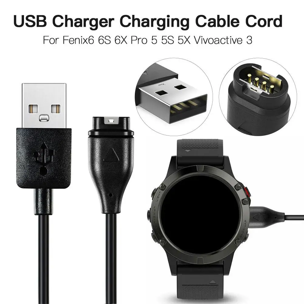 USB зарядное устройство кабель передачи данных для быстрой зарядки Провод Garmin Fenix 6