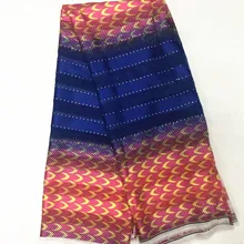 Дизайн африканская лента шелковая ткань с камнями шелковые ткани мягкая лента шелковый воск 5 ярдов