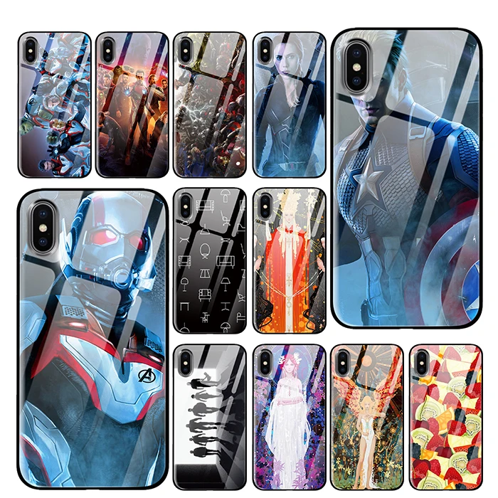 Панк оповещения для iPhone 5 5S 6 6s 7 8 Plus X XS XR 11 Pro макс. закаленное стекло чехлы