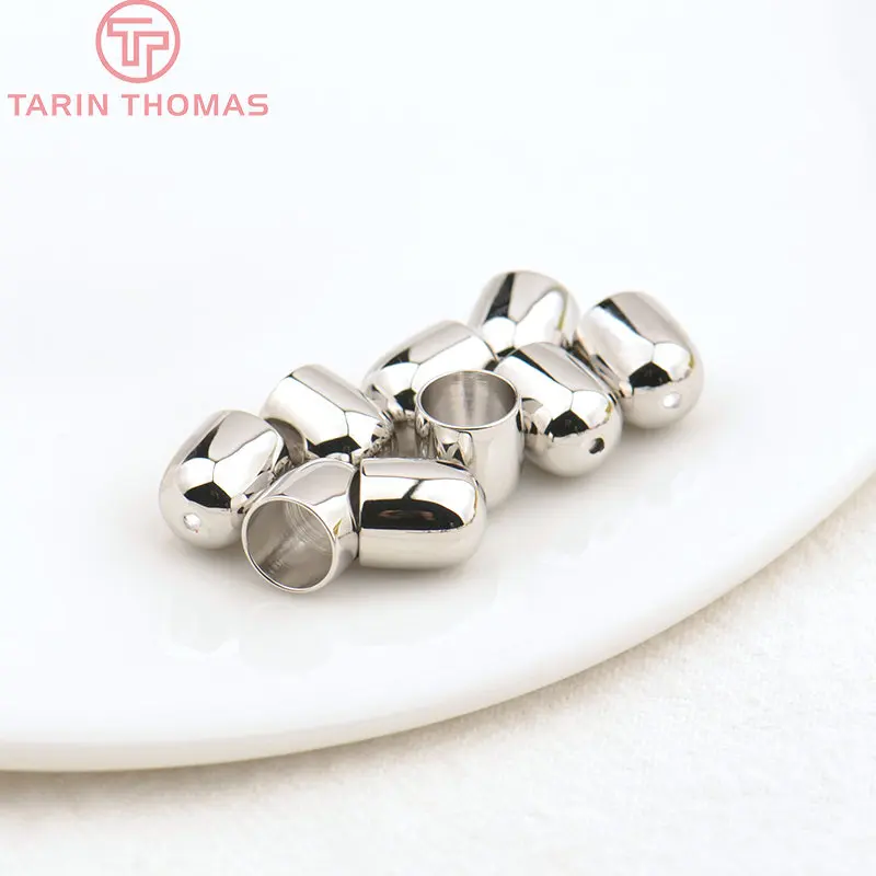 (3487)12PCS 6MM 8MM 10MM 11MM 24K Gold Farbe Messing Bead Caps Charms stecker Hohe Qualität Diy Schmuck Erkenntnisse Zubehör – Detail 19