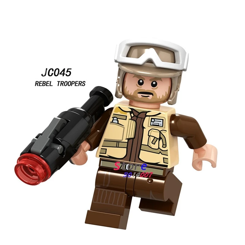 JC045 Одиночный Sergeant Maz Kannata Snoke Pong Krell Строительный Блок игрушка для детей фигурки - Цвет: JC045