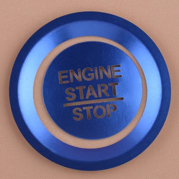 

2pcs Aluminum Blue Engine Start Stop Switch Ignition Button Cover Trim Fit for Honda Accord 2018 2019 2020