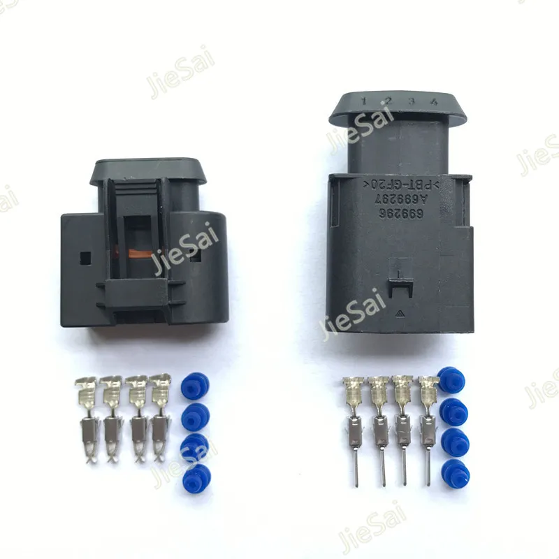 送料無料 通販 激安 KOSTAL 4 Pin Female Male Automotive Plug Auto Connector For バッテリーアクセサリ