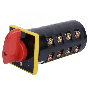 

AC 380V 10A 3-Position Rotary Cam Changeover Switch Selector HZ5B-10/D1050.4 10A