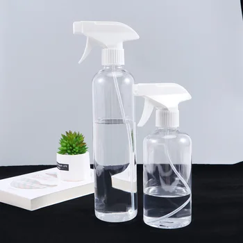 

250/400/500ML Empty Mist Spray Bottle Watering Pot Handle Flower Plants Watering Sprinkler Disinfectant Sprayer Spout random