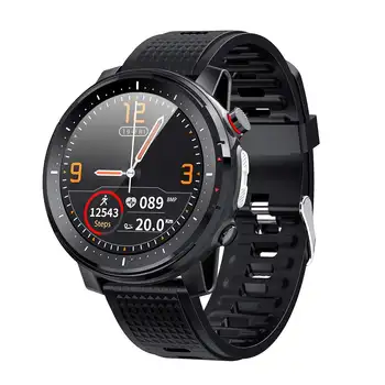 

[BT5.0] Microwear L15 Smart Watch 1.3inch Heart Rate Blood Pressure / Oxygen IP68 Flashlight Camera Remote Smartwatch Fitness