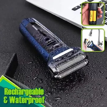 

Cordless Electric Shavers Hair Clippers, Rechargeable Nose Hair trimmer for men A0NC