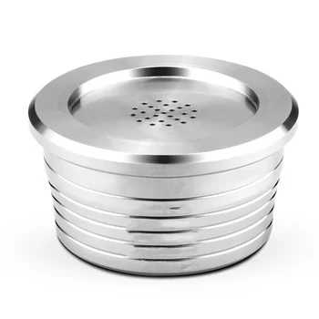 

Stainless steel Refillable Coffee Capsule Pod Filter Dripper Tamper Compatible with DELTA Q/ Coffee Machine