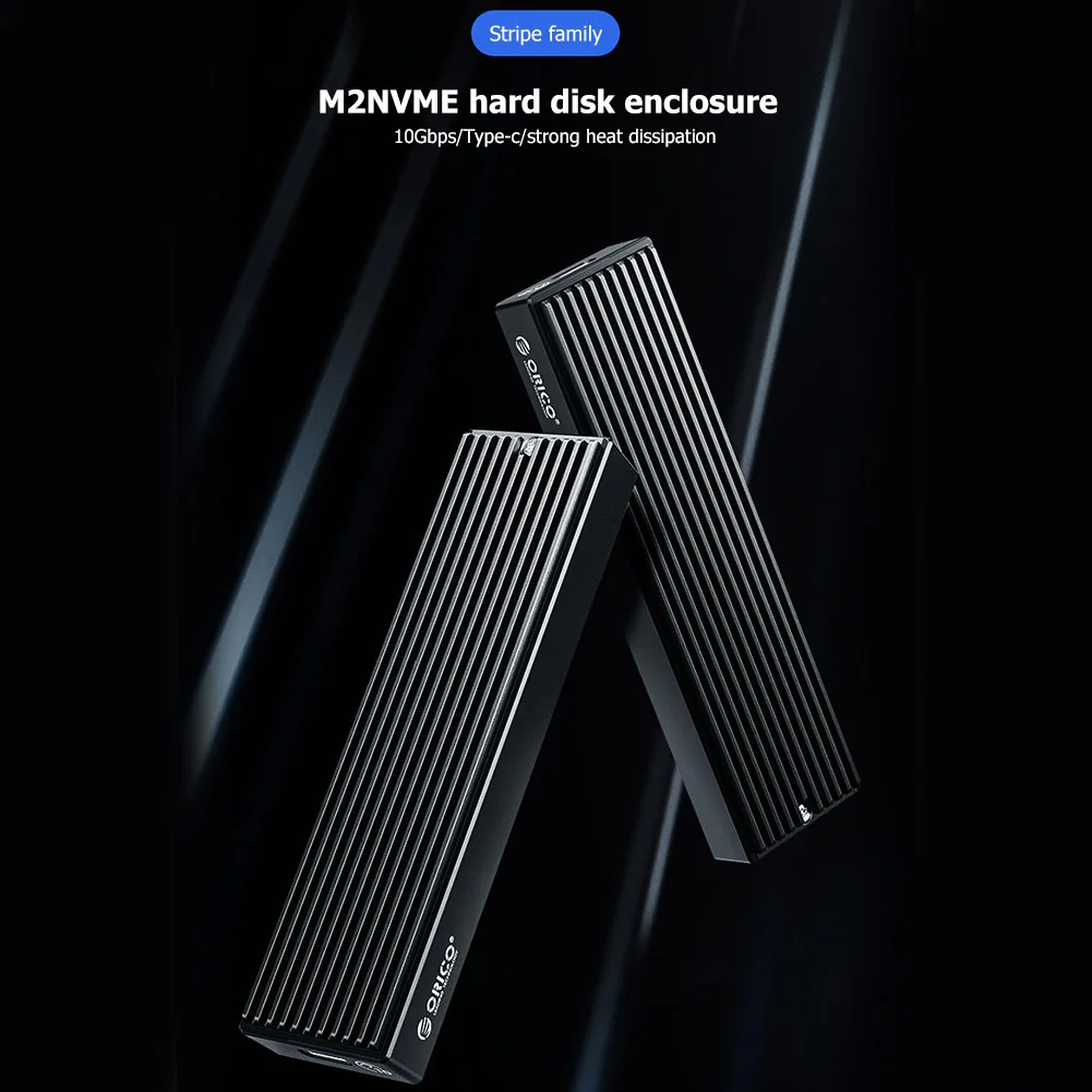 Корпус ORICO M.2 NVME для твердотельного накопителя портативный внешний бокс NGFF TypeC 10/5
