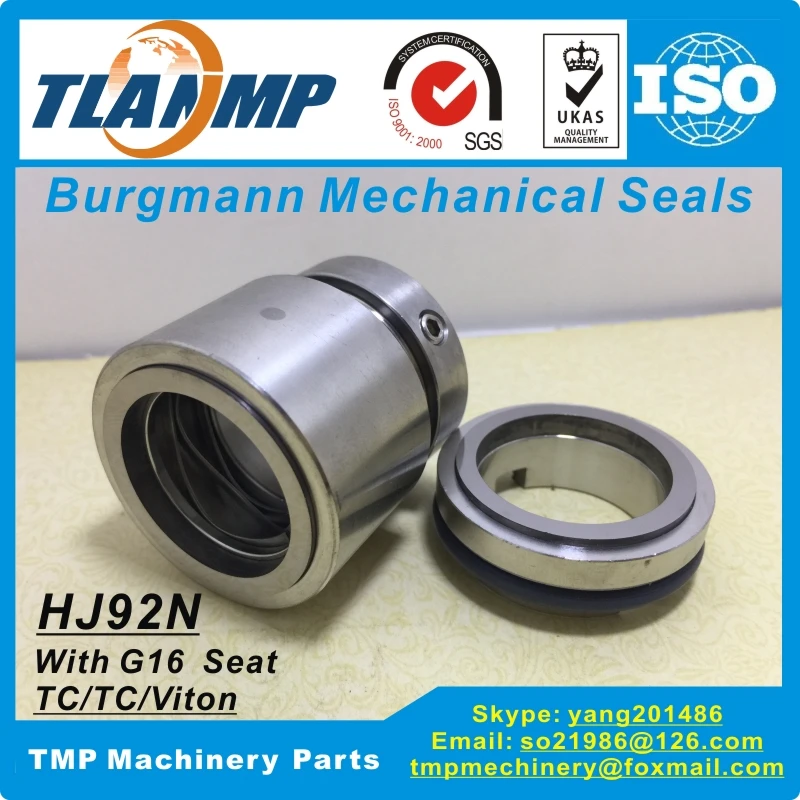 HJ92N/58 G16 HJ92N 58 Eagle механические уплотнения Burgmann | Волновые пружины серии толкатель
