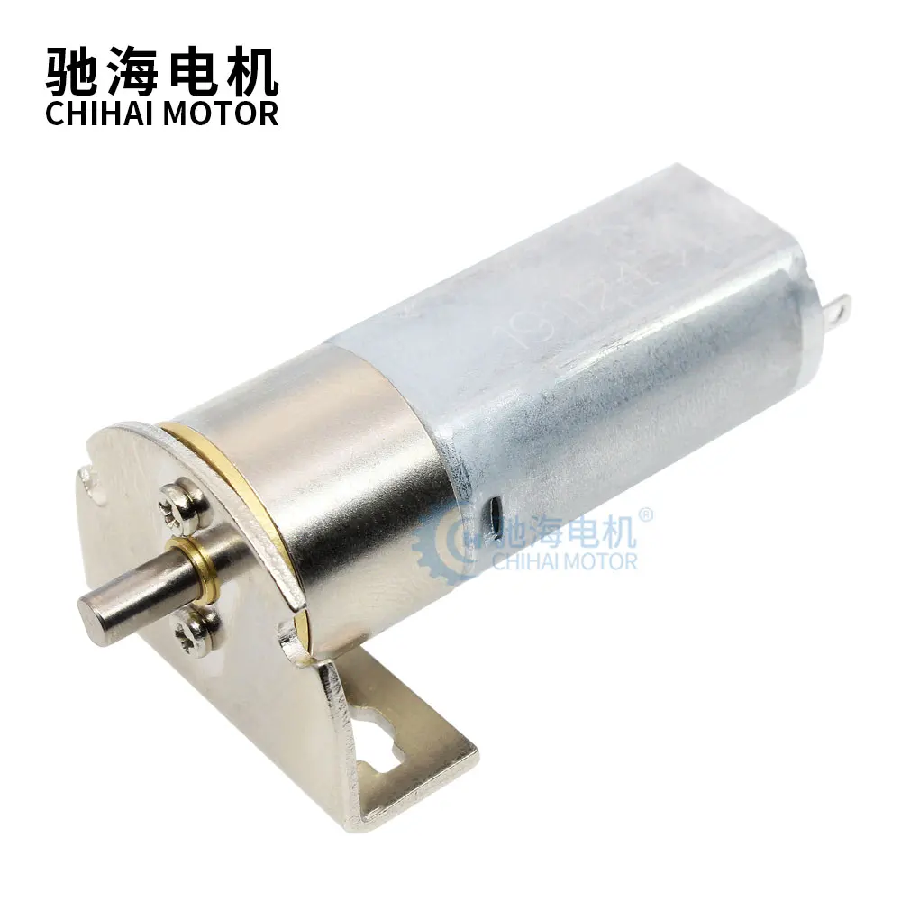 Chihai Motore 16 Millimetri Di Alta Coppia Sperone Cambio 3 V 6 V 55 Rpm 2000 Rpm 050 Motoriduttore Motore A Corrente Continua Con La Staffa Per Il Fa