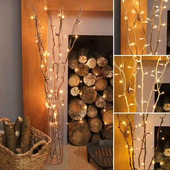 

20LED Twigs Light String Fairy Lights 5 Branches Decoration Decoration
